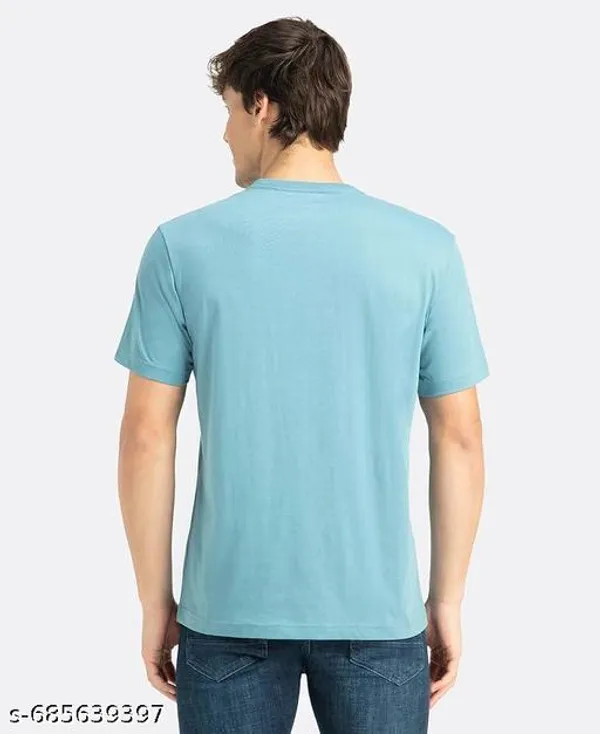 Blue_Premium_Lycra_T_Shirt_For_Men