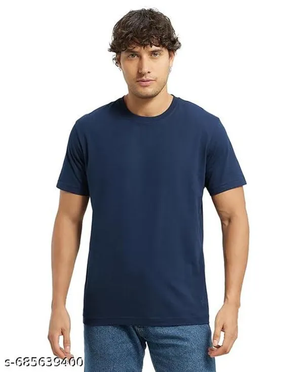Blue_Premium_Lycra_T_Shirt_For_Men