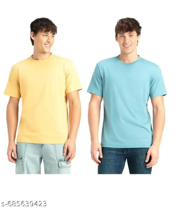 Multicolor_Premium_Lycra_T_Shirt_For_Men