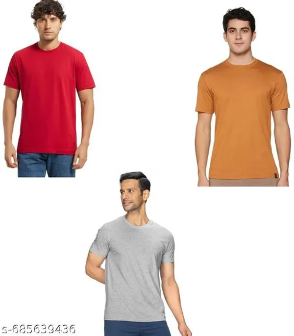 Multicolor_Premium_Lycra_T_Shirt_For_Men