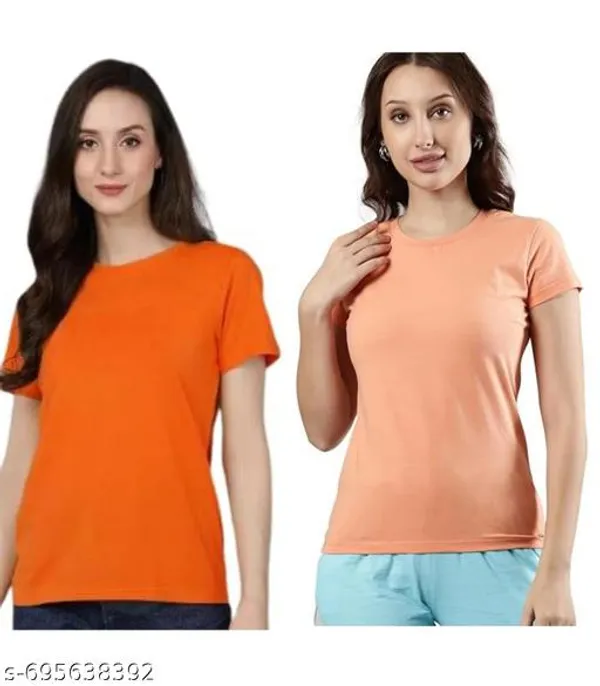 Multicolor_Premium_Polyester_T_Shirt_For_Women