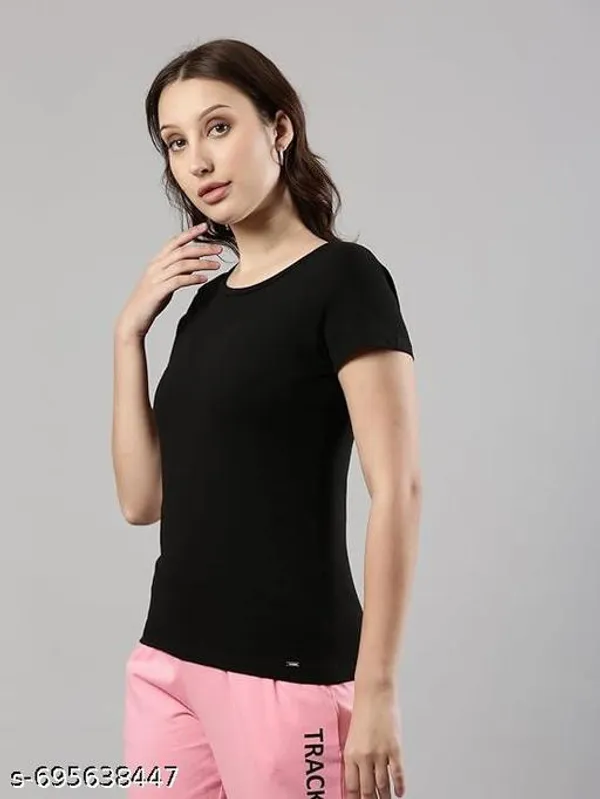 Multicolor_Premium_Polyester_T_Shirt_For_Women_Pack_Of_3