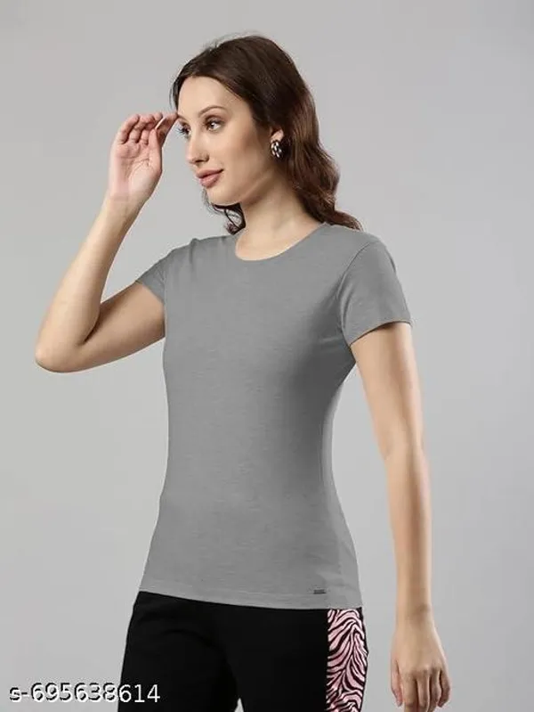 Multicolor_Premium_Polyester_T_Shirt_For_Women_Pack_Of_4