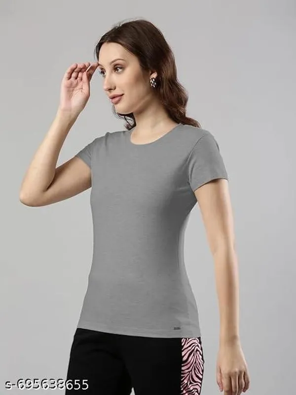 Multicolor_Premium_Polyester_T_Shirt_For_Women_Pack_Of_2