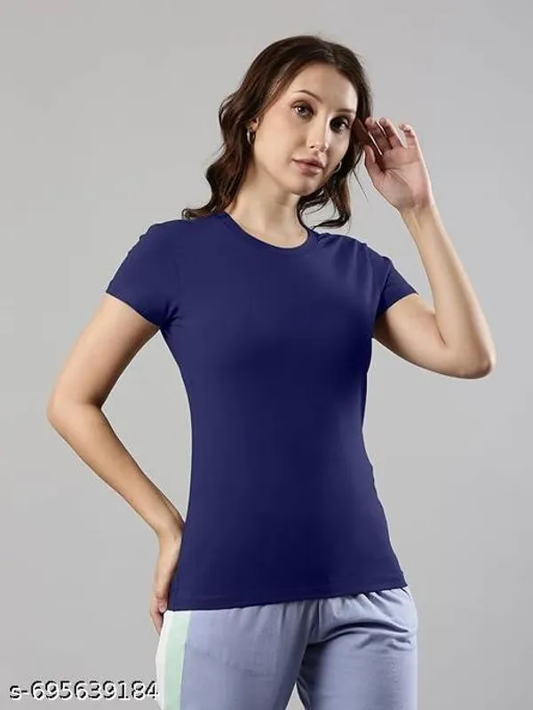 Multicolor_Premium_Polyester_T_Shirt_For_Women_Pack_Of_3