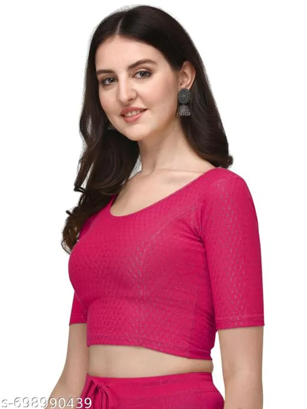 Multicolor_Premium_Lycra_Blouse_For_Women_Pack_Of_3