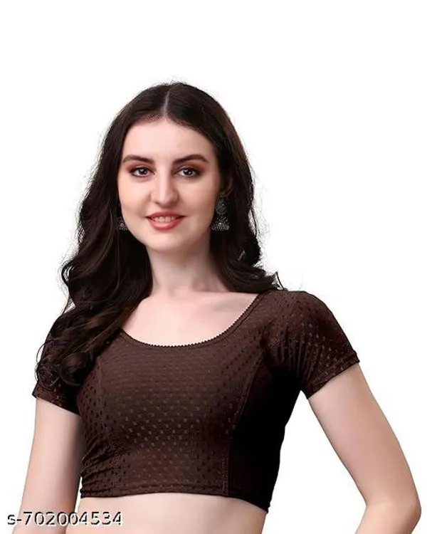 Multicolor_Premium_Lycra_Blouse_For_Women_Pack_Of_3