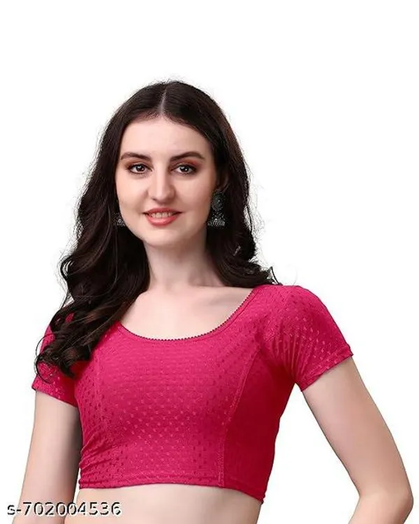 Multicolor_Premium_Lycra_Blouse_For_Women_Pack_Of_3