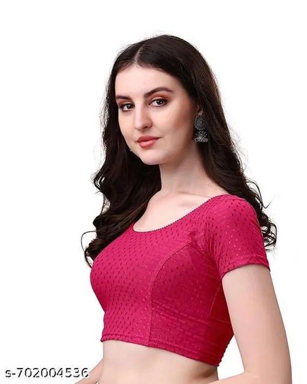 Multicolor_Premium_Lycra_Blouse_For_Women_Pack_Of_3