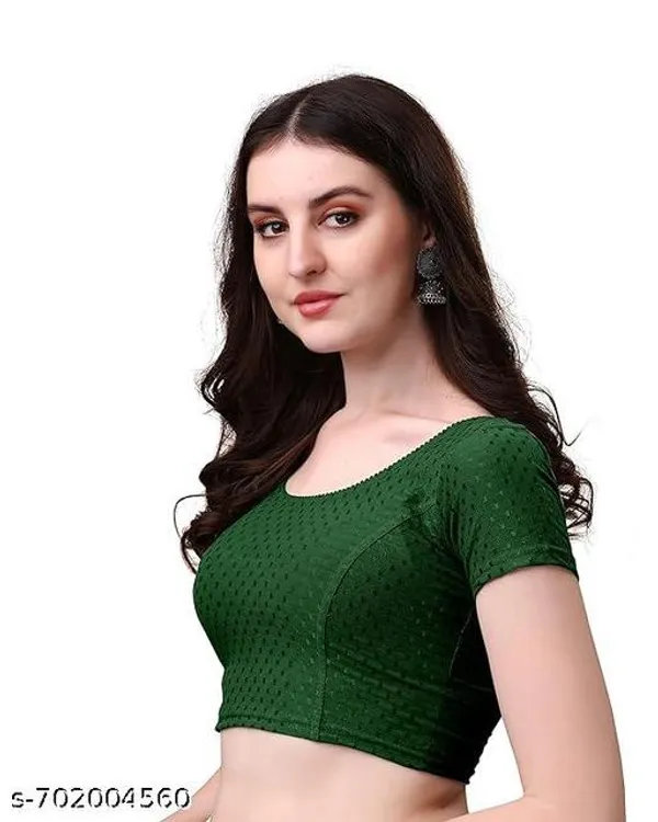 Multicolor_Premium_Lycra_Blouse_For_Women_Pack_Of_2