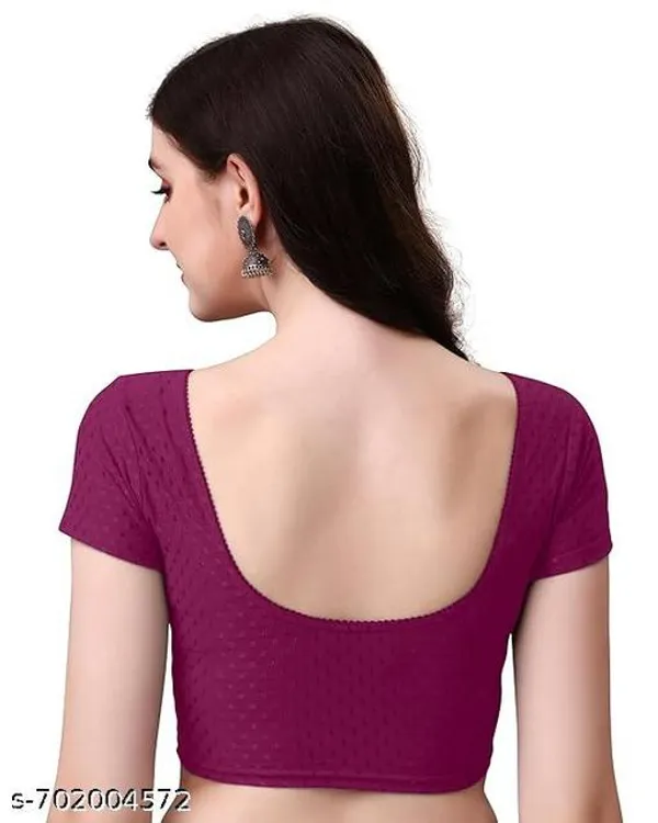 Multicolor_Premium_Lycra_Blouse_For_Women_Pack_Of_3