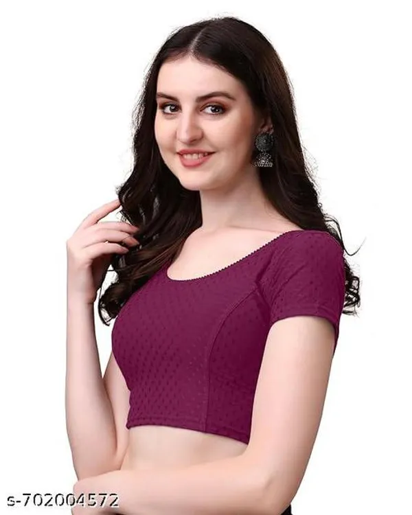 Multicolor_Premium_Lycra_Blouse_For_Women_Pack_Of_3