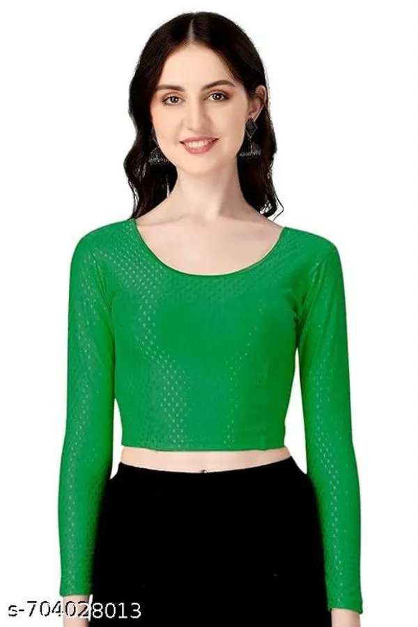 Multicolor_Premium_Lycra_Blouse_For_Women