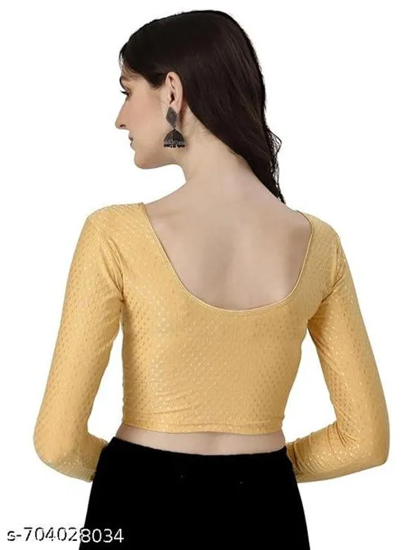 Multicolor_Premium_Lycra_Blouse_For_Women_Pack_Of_2