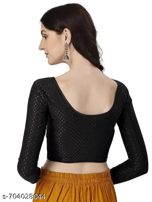 Multicolor_Premium_Lycra_Blouse_For_Women_Pack_Of_3