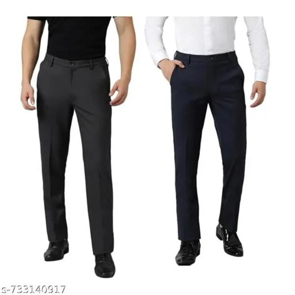 Multicolor_Premium_Cotton_Trouser_For_Men_Pack_Of_2