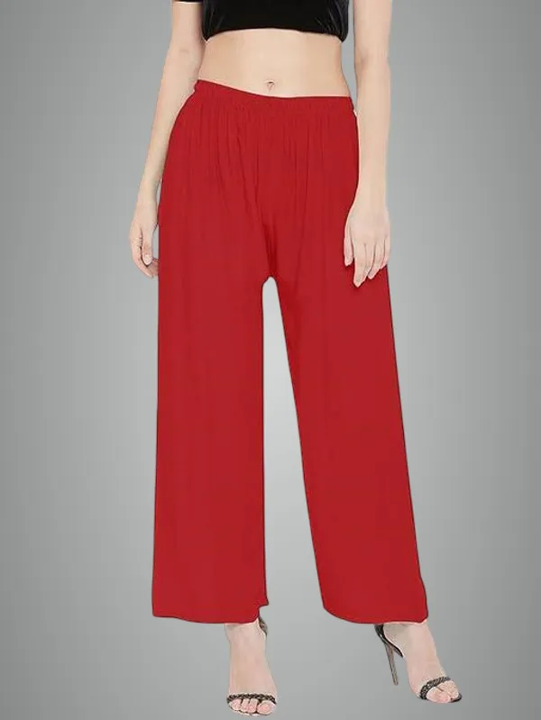 Red_Premium_Lycra_Palazzo_For_Women