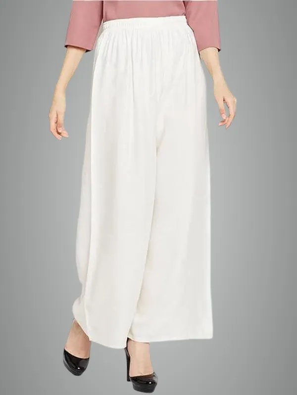 White_Premium_Lycra_Palazzo_For_Women