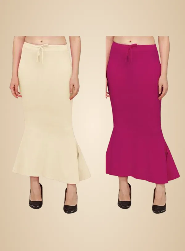 Multicolor_Premium_Lycra_Shapewear_Petticoat_Skirt_For_Women_Pack_Of_2
