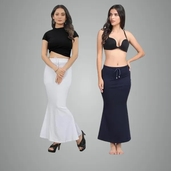 White_And_Black_Premium_Lycra_Shepwear_Petticot_Skirt_For_Women