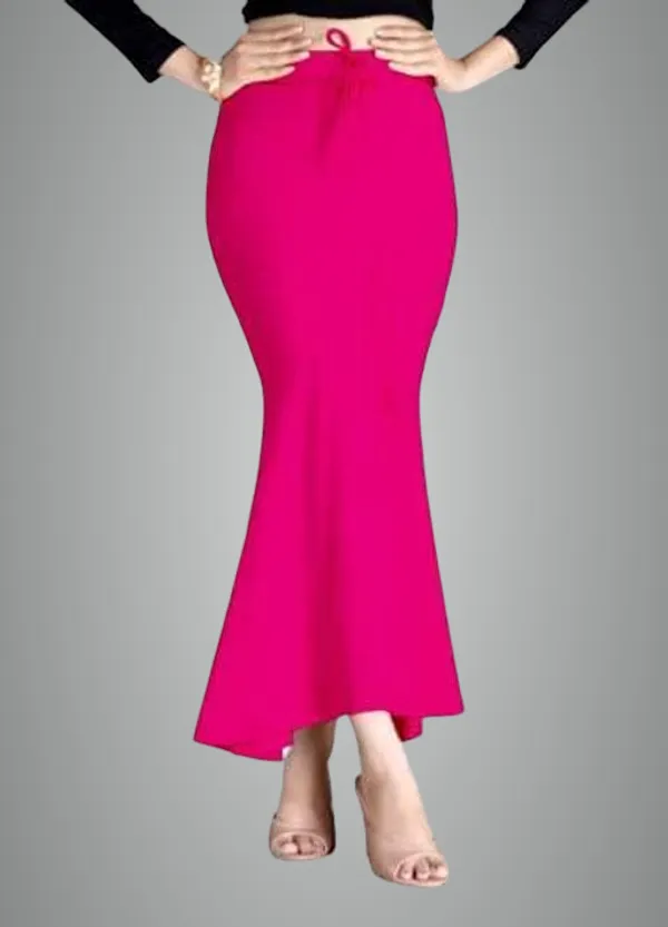 Pink_Premium_Lycra_Shapewear_Petticoat_Skirt_For_Women