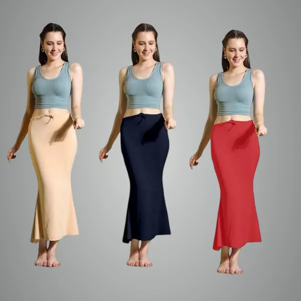 Multicolor_Premium_Lycra_Shapewear_Petticoat_Skirt_For_Women_Pack_Of_3