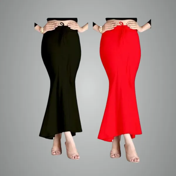 Multicolor_Premium_Lycra_Shapewear_Petticoat_Skirt_For_Women_Pack_Of_2