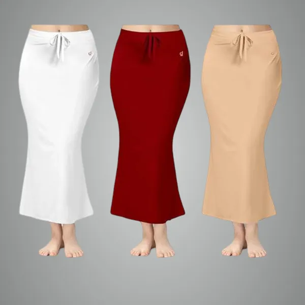 Multicolor_Premium_Lycra_Shapewear_Petticoat_Skirt_For_Women_Pack_Of_3