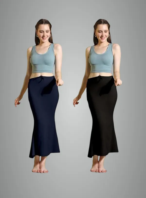 Multicolor_Premium_Lycra_Shapewear_Petticoat_Skirt_For_Women_Pack_Of_2