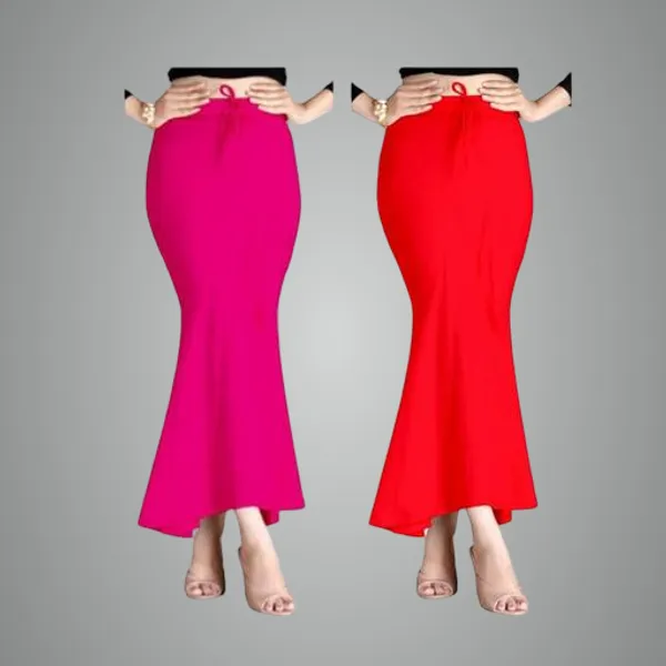 Multicolor_Premium_Lycra_Shapewear_Petticoat_Skirt_For_Women_Pack_Of_2