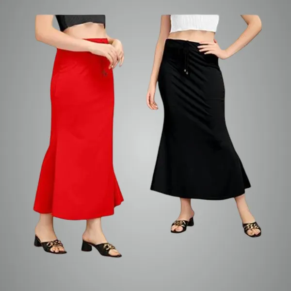Multicolor_Premium_Lycra_Shapewear_Petticoat_Skirt_For_Women_Pack_Of_2