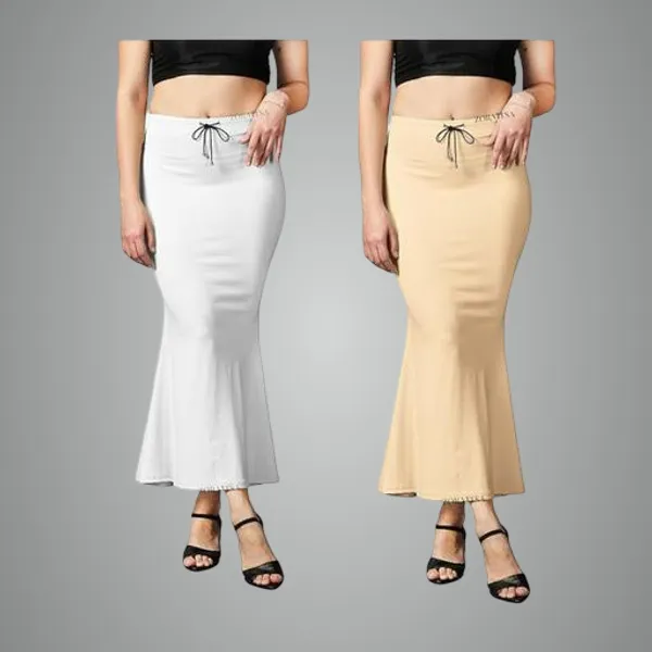 Gold_And_White_Premium_Lycra_Shapewear_Petticoat_Skirt_For_Women_Pack_Of_2