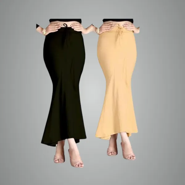 Multicolor_Premium_Lycra_Shapewear_Petticoat_Skirt_For_Women_Pack_Of_2