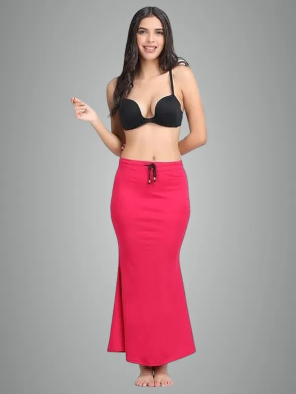 Pink_Premium_Lycra_Shapewear_Petticoat_Skirt_For_Women
