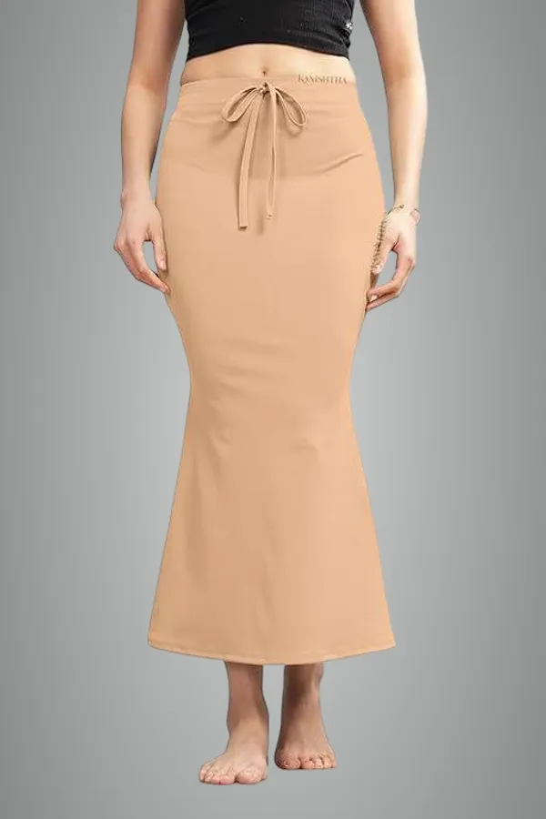 Beige_Premium_Lycra_Shepwear_Petticot_Skirt_For_Women