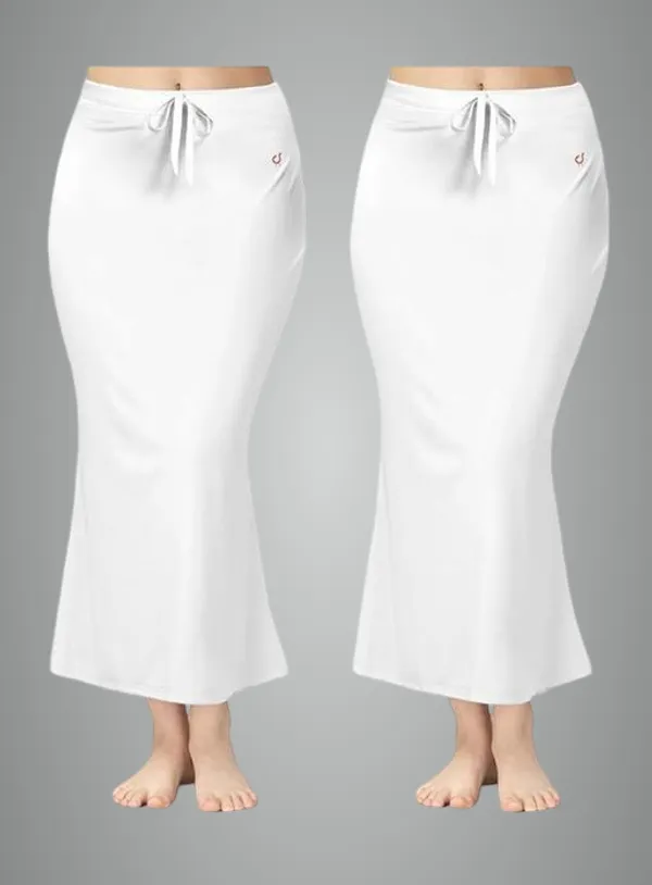 White_Premium_Lycra_Shapewear_Petticoat_Skirt_For_Women_Pack_Of_2