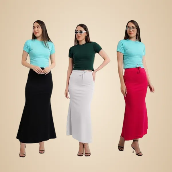 Multicolor_Premium_Lycra_Shapewear_Petticoat_Skirt_For_Women_Pack_Of_3