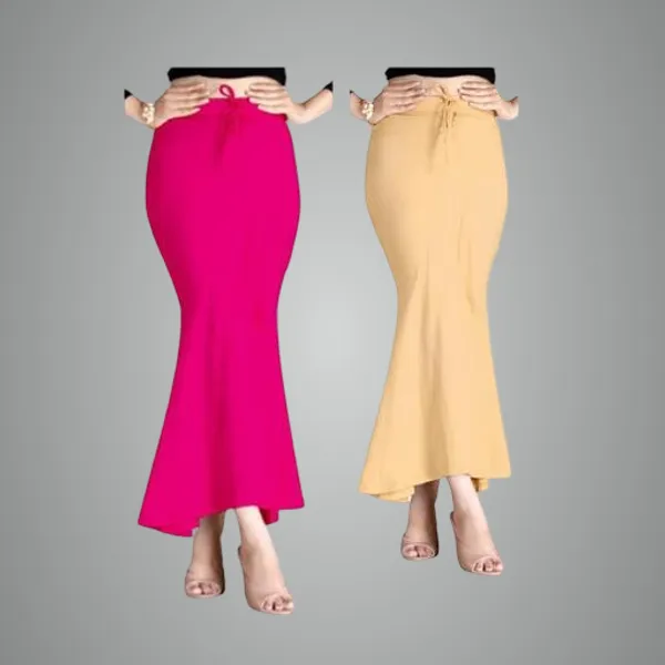 Multicolor_Premium_Lycra_Shapewear_Petticoat_Skirt_For_Women_Pack_Of_2