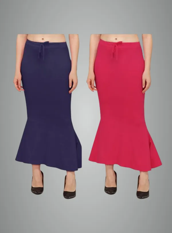 Multicolor_Premium_Lycra_Shapewear_Petticoat_Skirt_For_Women_Pack_Of_2