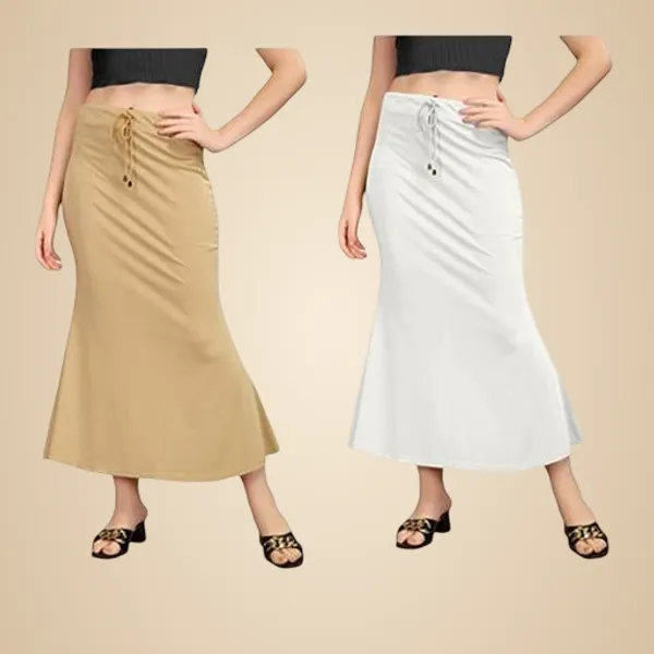 Multicolor_Premium_Lycra_Shapewear_Petticoat_Skirt_For_Women_Pack_Of_2