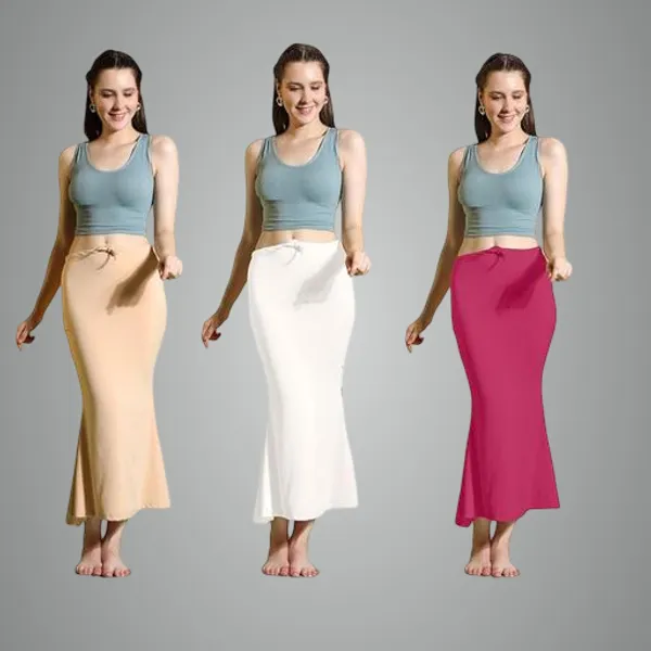 Multicolor_Premium_Lycra_Shapewear_Petticoat_Skirt_For_Women_Pack_Of_3
