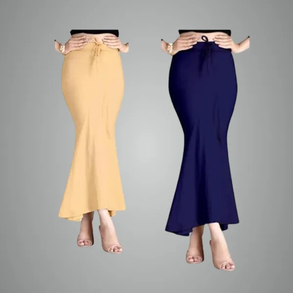 Navy_Blue_And_Gold_Premium_Lycra_Shapewear_Petticoat_Skirt_For_Women_Pack_Of_2