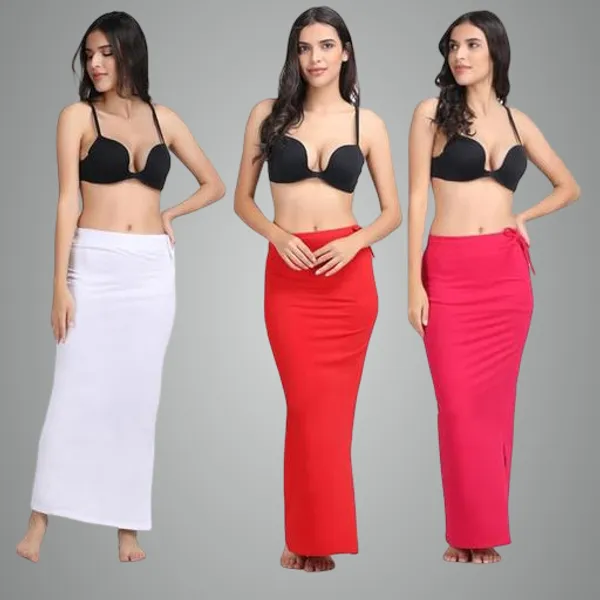Multicolor_Premium_Lycra_Shapewear_Petticoat_Skirt_For_Women_Pack_Of_3
