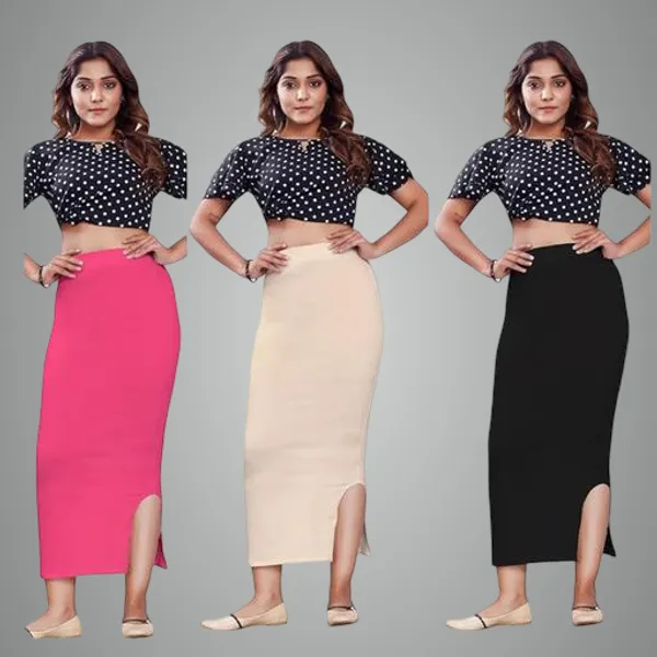 Multicolor_Premium_Lycra_Shapewear_Petticoat_Skirt_For_Women_Pack_Of_3