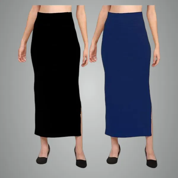 Multicolor_Premium_Lycra_Shapewear_Petticoat_Skirt_For_Women_Pack_Of_2