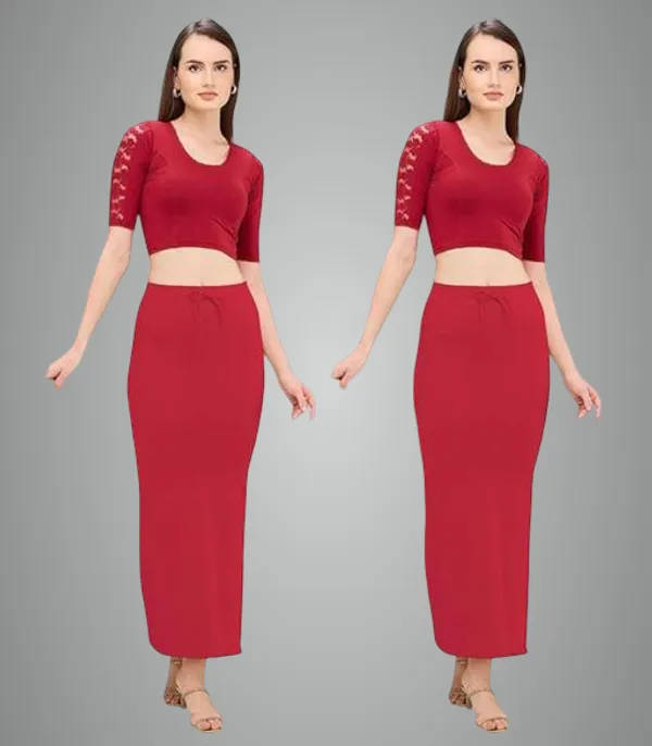 Multicolor_Premium_Lycra_Shepwear_Petticot_Skirt_For_Women