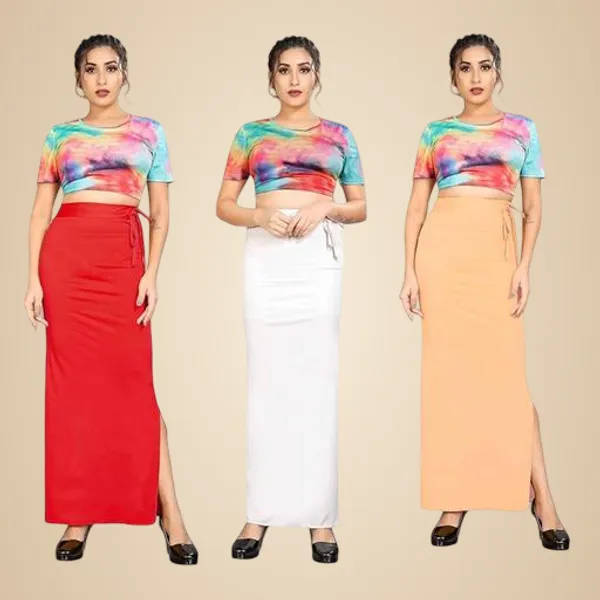 Multicolor_Premium_Lycra_Shapewear_Petticoat_Skirt_For_Women_Pack_Of_3