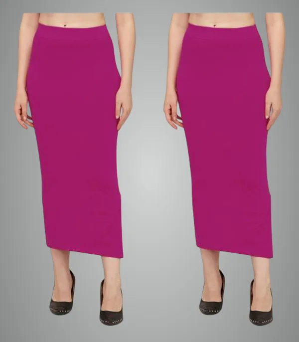 Multicolor_Premium_Lycra_Shapewear_Petticoat_Skirt_For_Women_Pack_Of_2