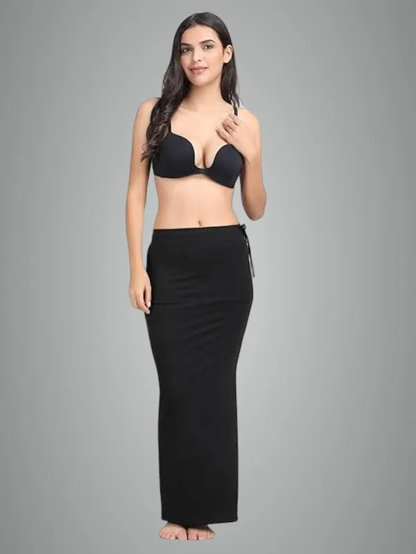 Black_Premium_Lycra_Shapewear_Petticoat_Skirt_For_Women