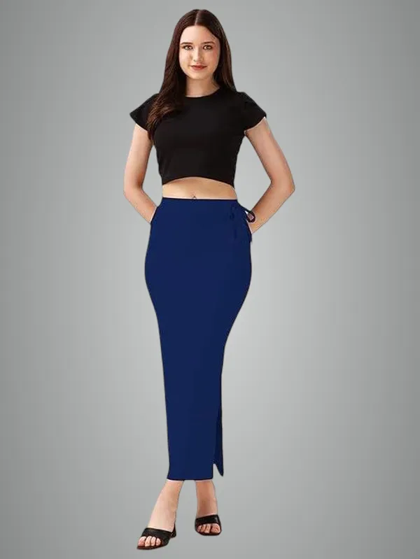 Blue_Premium_Lycra_Shapewear_Petticoat_Skirt_For_Women
